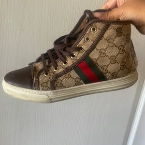 Gucci high top shoes